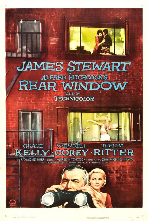 Rear Window 1954 poster